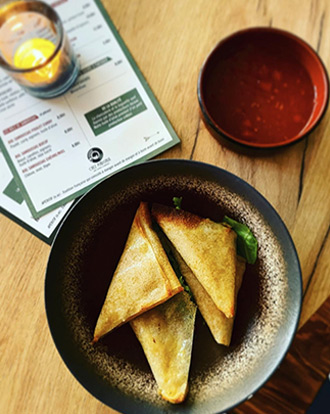 samoussa-Margaux Bar Chez Margaux Samoussas